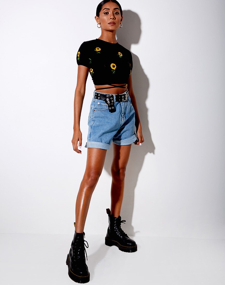 Image de Tasya Top in Ditsy Sunflower