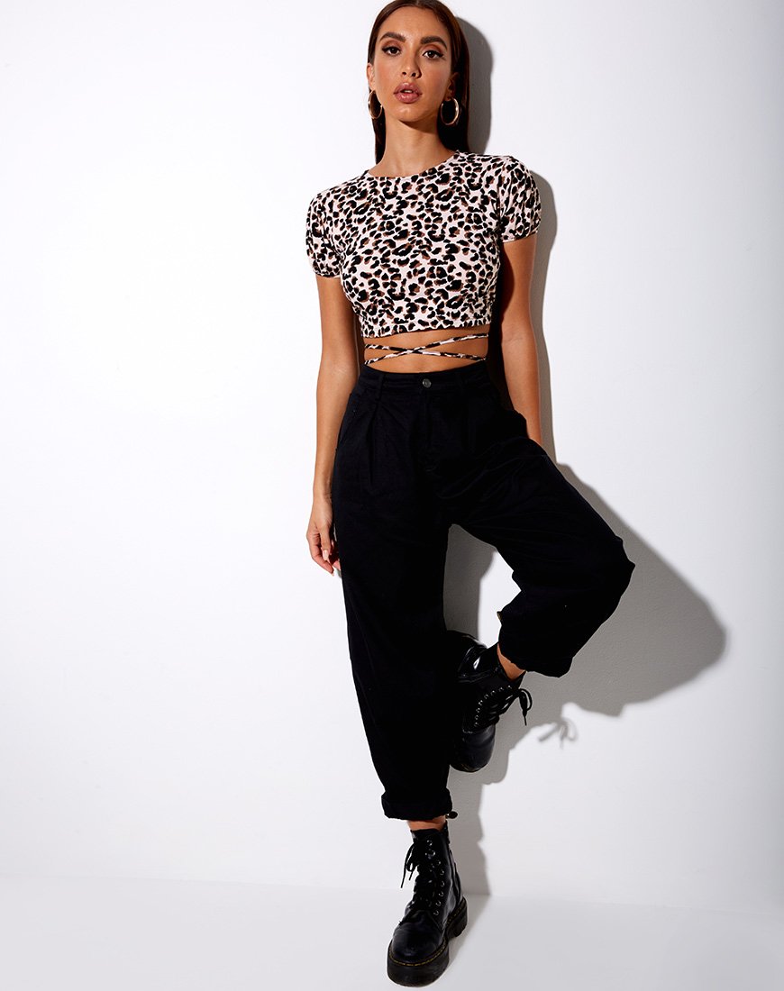 Image de Tasya Crop Top in Pink Panther