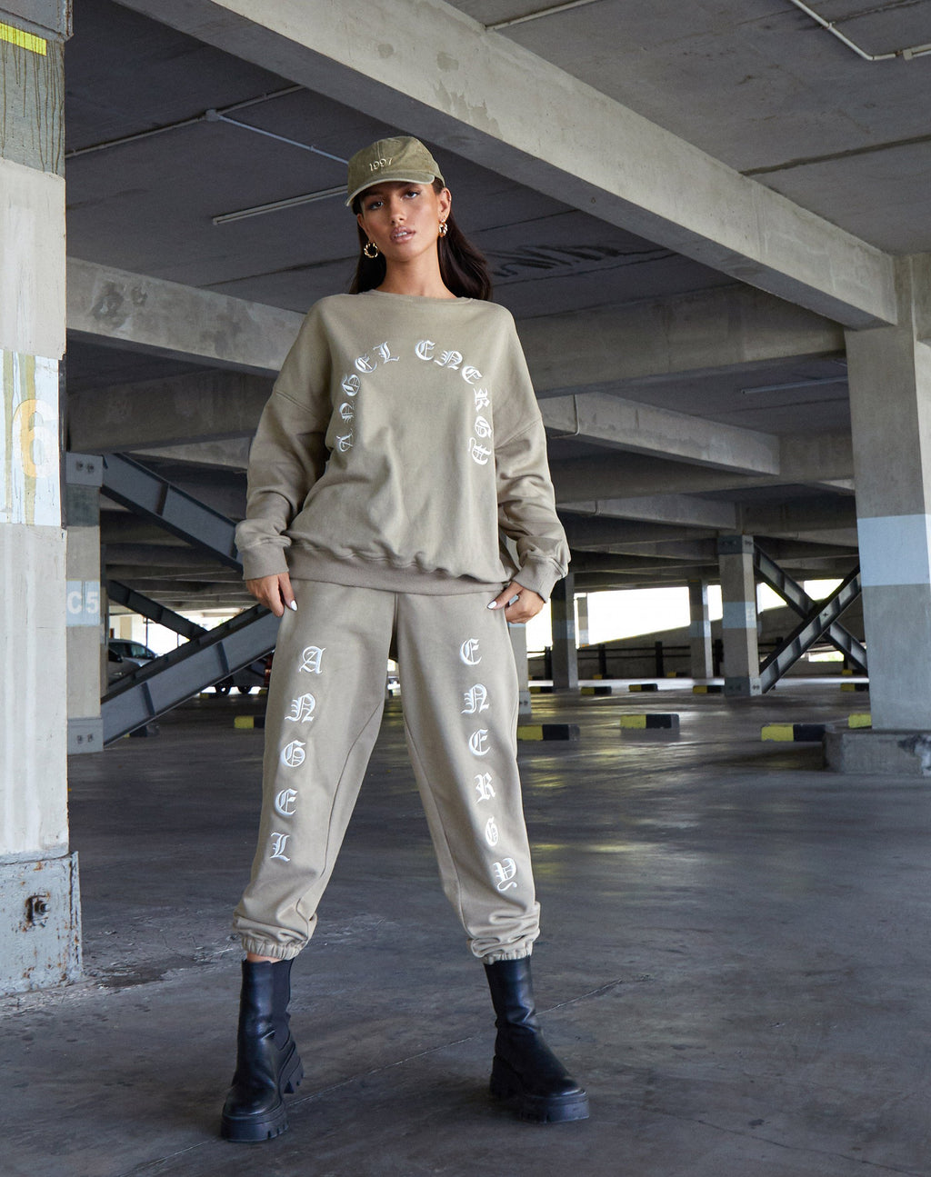 Pantalon de jogging Basta en Eucalyptus 'Angel Energy' Embro