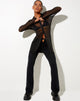 Image de Tere Shirt in Mesh Black