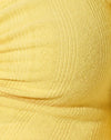 Pointelle Lemon en forme de diamant