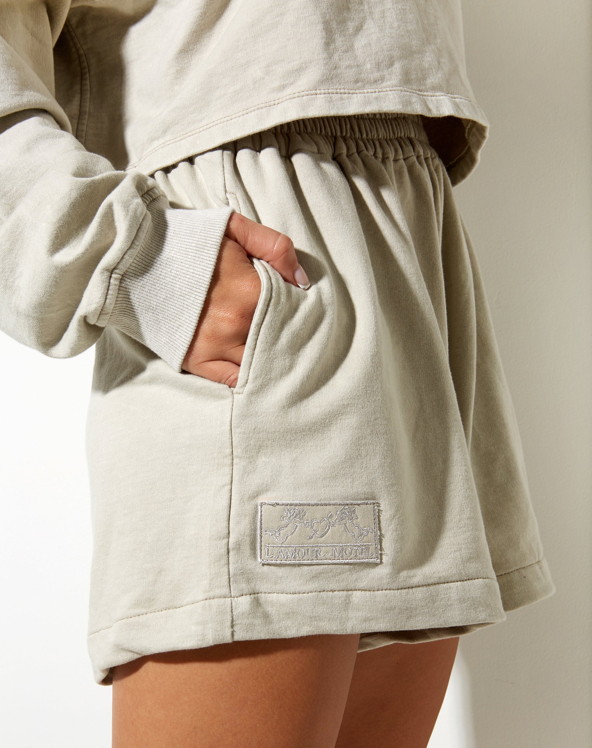 Image de Terry Short in Coconut Milk Cherub Lamour Label Embro
