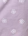 Petite fleur graffiti lilas