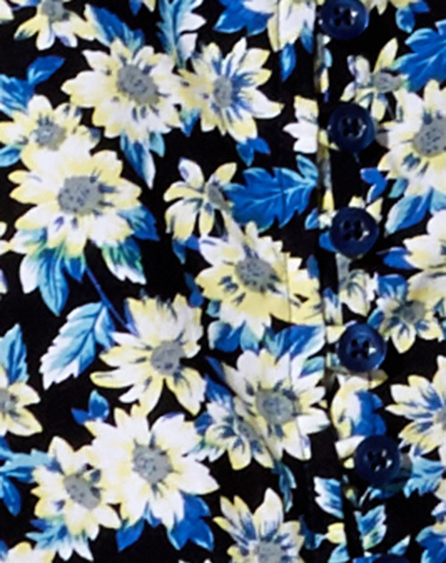 Image de Theda Midi Dress in Aster Blue