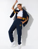 image de Basta Jogger en Navy Citrus Stripe Football 1999