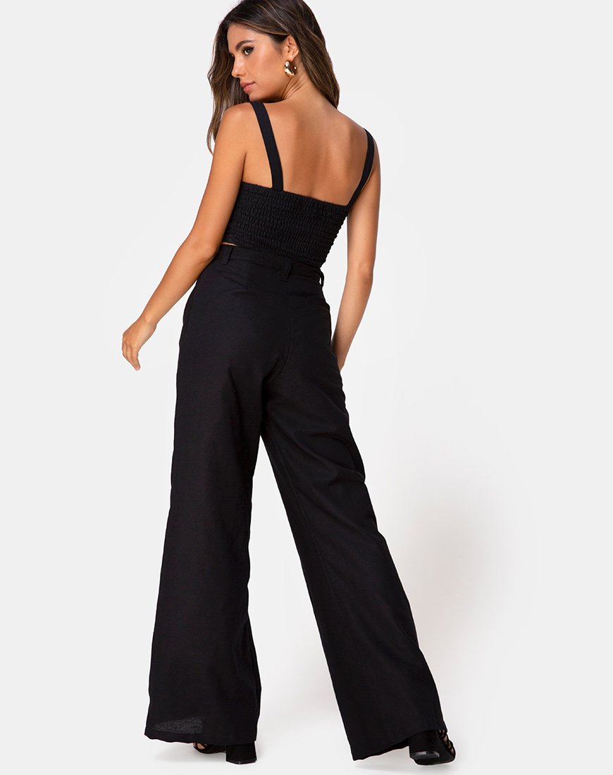 Pantalon Tanira en noir