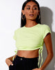 Image de Tiner Crop Top in Lime