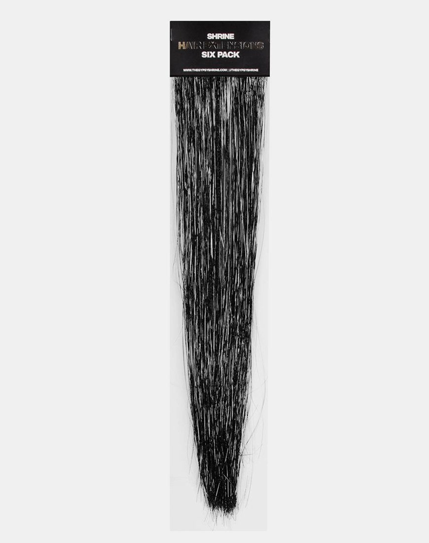 Extension de cheveux Black Tinsel par Shrine