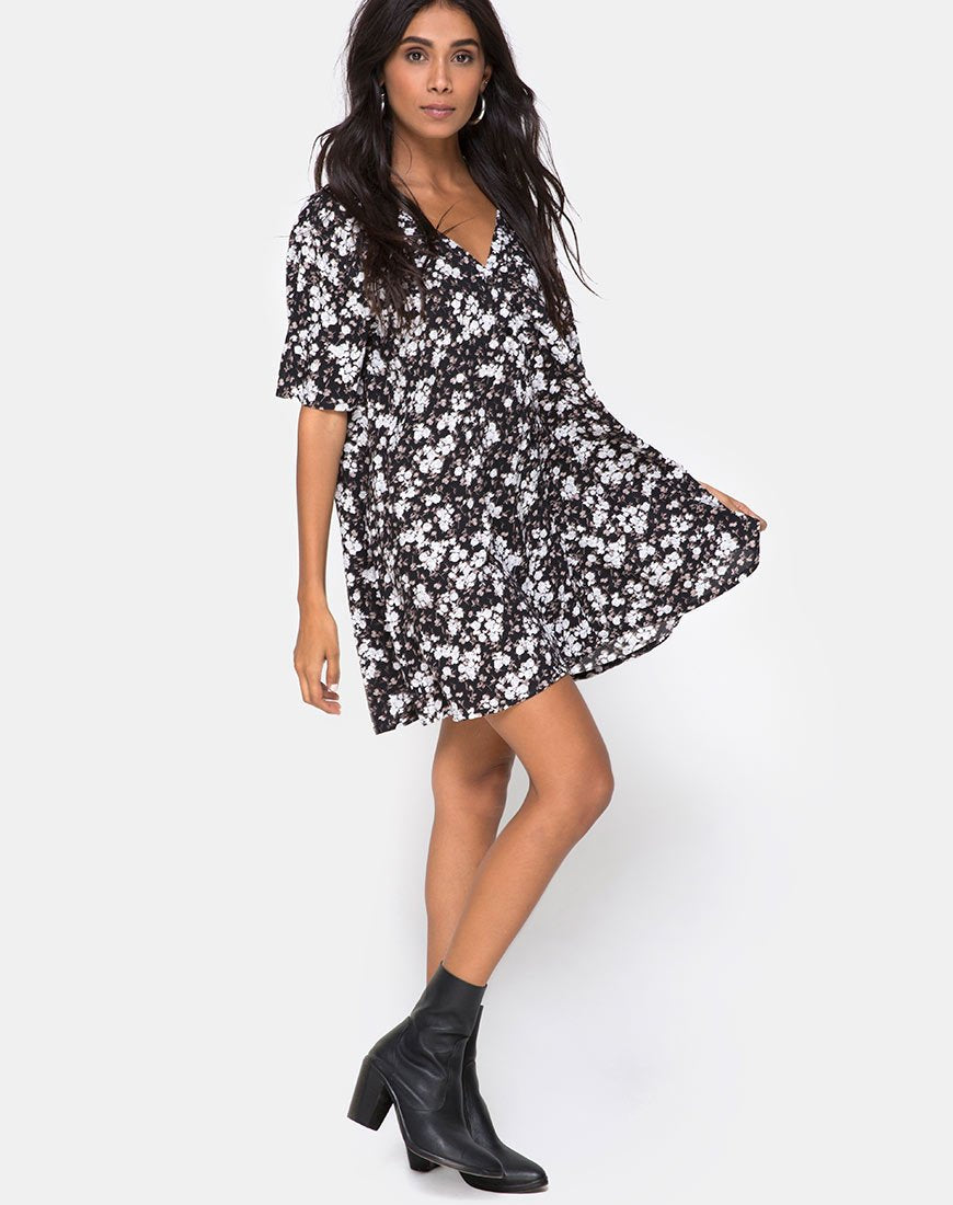 Image de Crosena Swing Dress in Dark Wild Flower