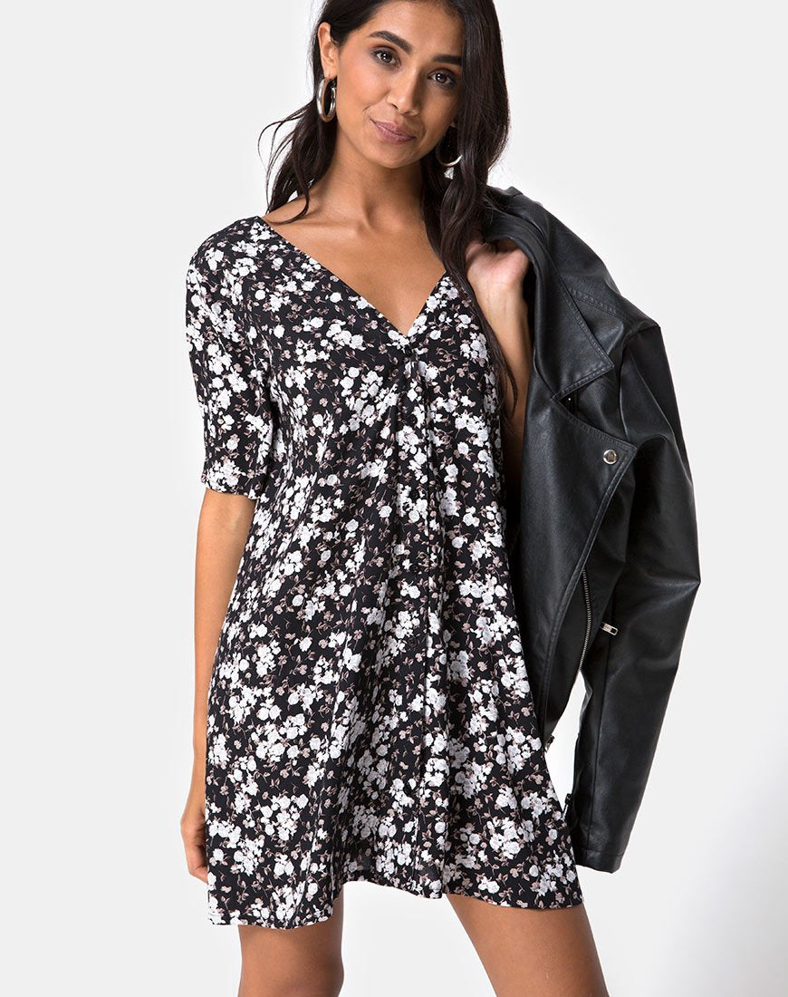 Image de Crosena Swing Dress in Dark Wild Flower