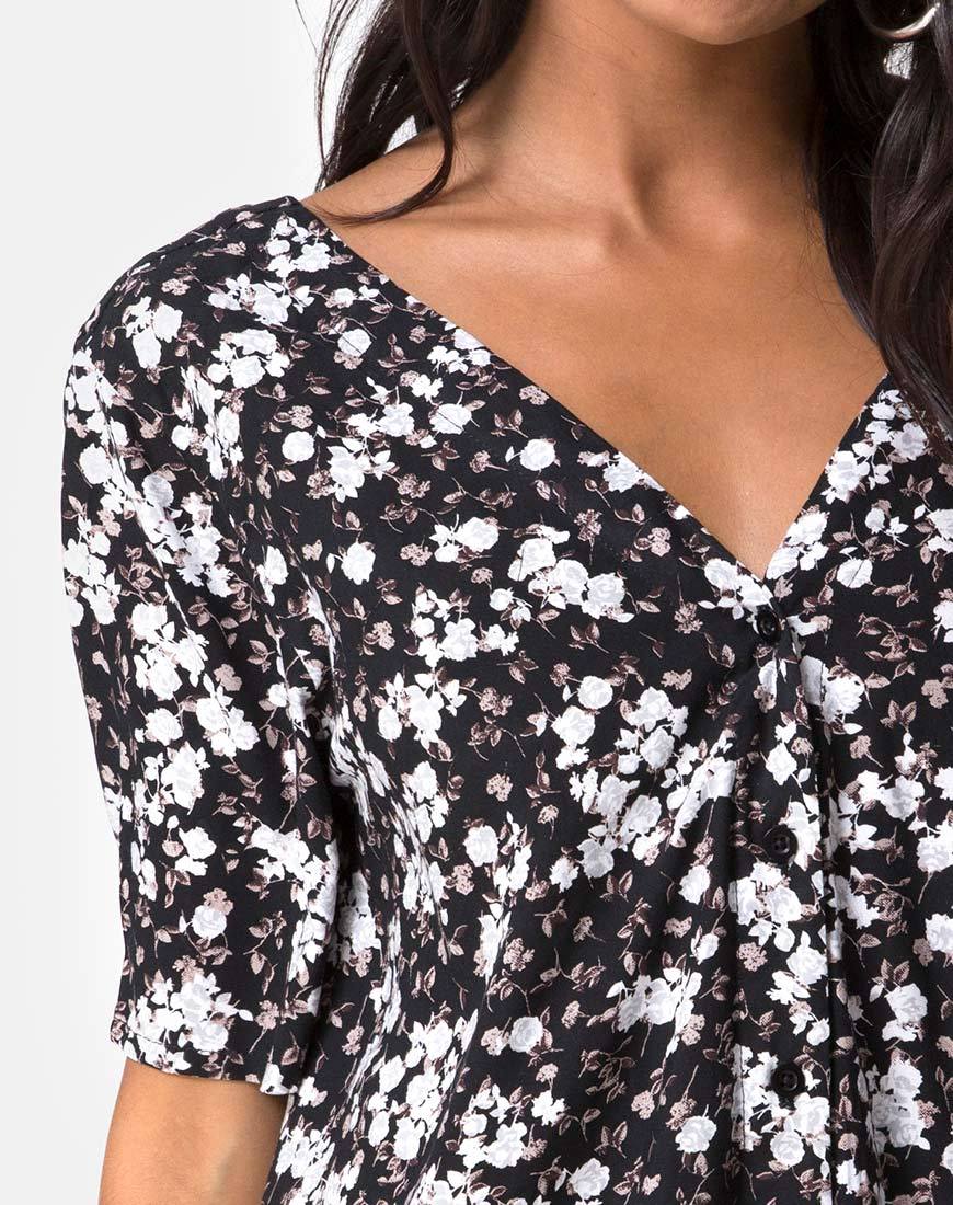 Image de Crosena Swing Dress in Dark Wild Flower