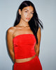 Image de Tiska Bandeau Top Rouge
