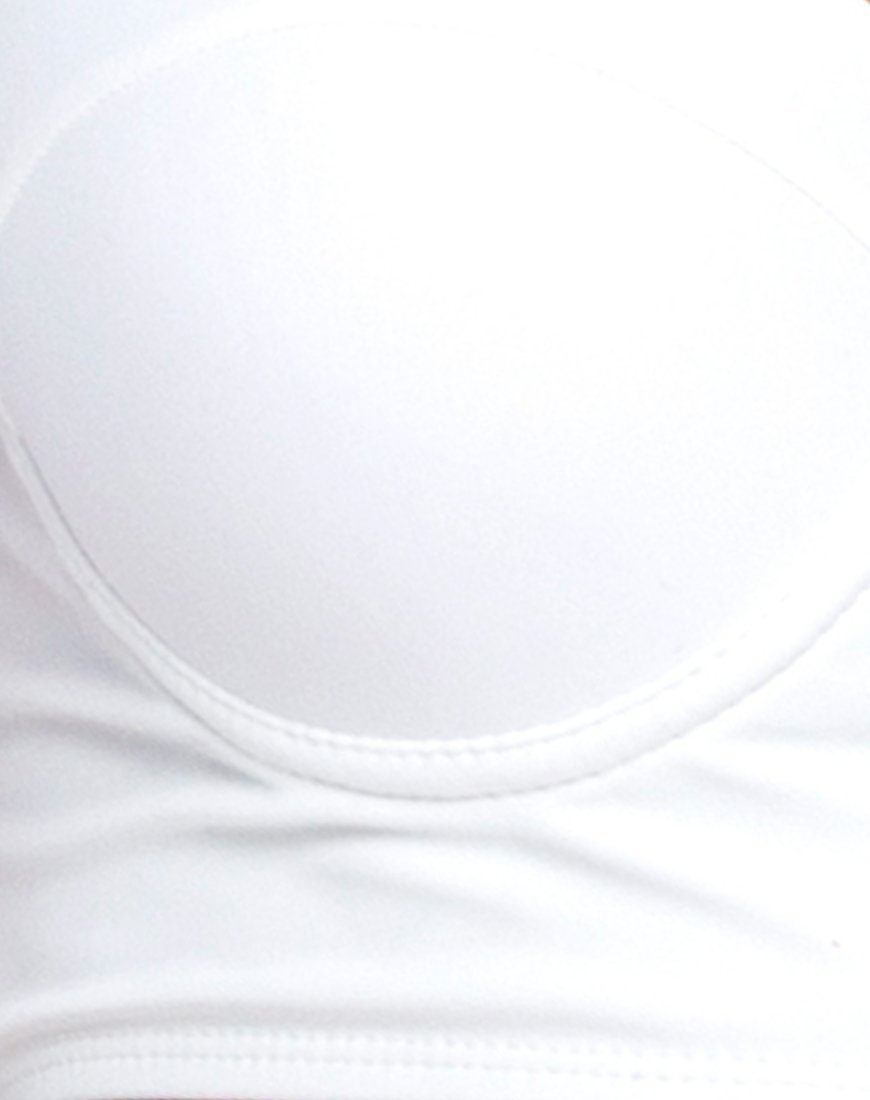 Image de Torte Lace Up Bikini Bottoms in White