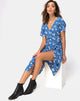 Image de Trasti Midi Dress in Soheila Floral Blue