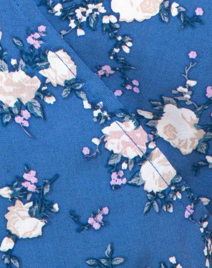 Image de Trasti Midi Dress in Soheila Floral Blue