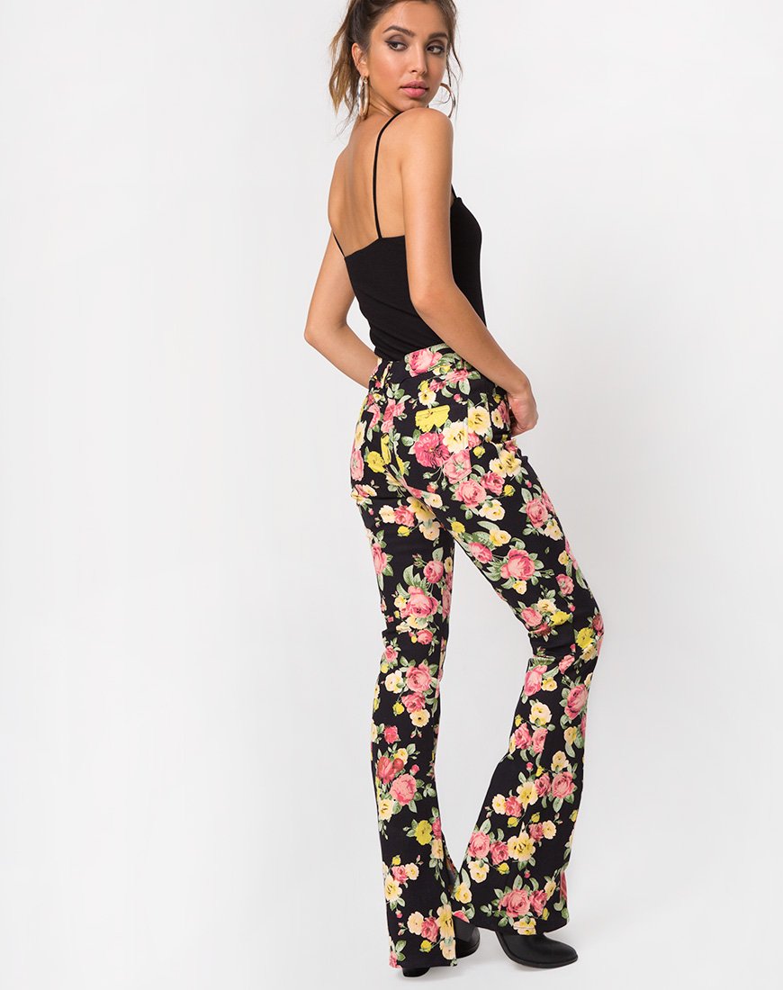 Pantalon Rejina en Vintage Bloom