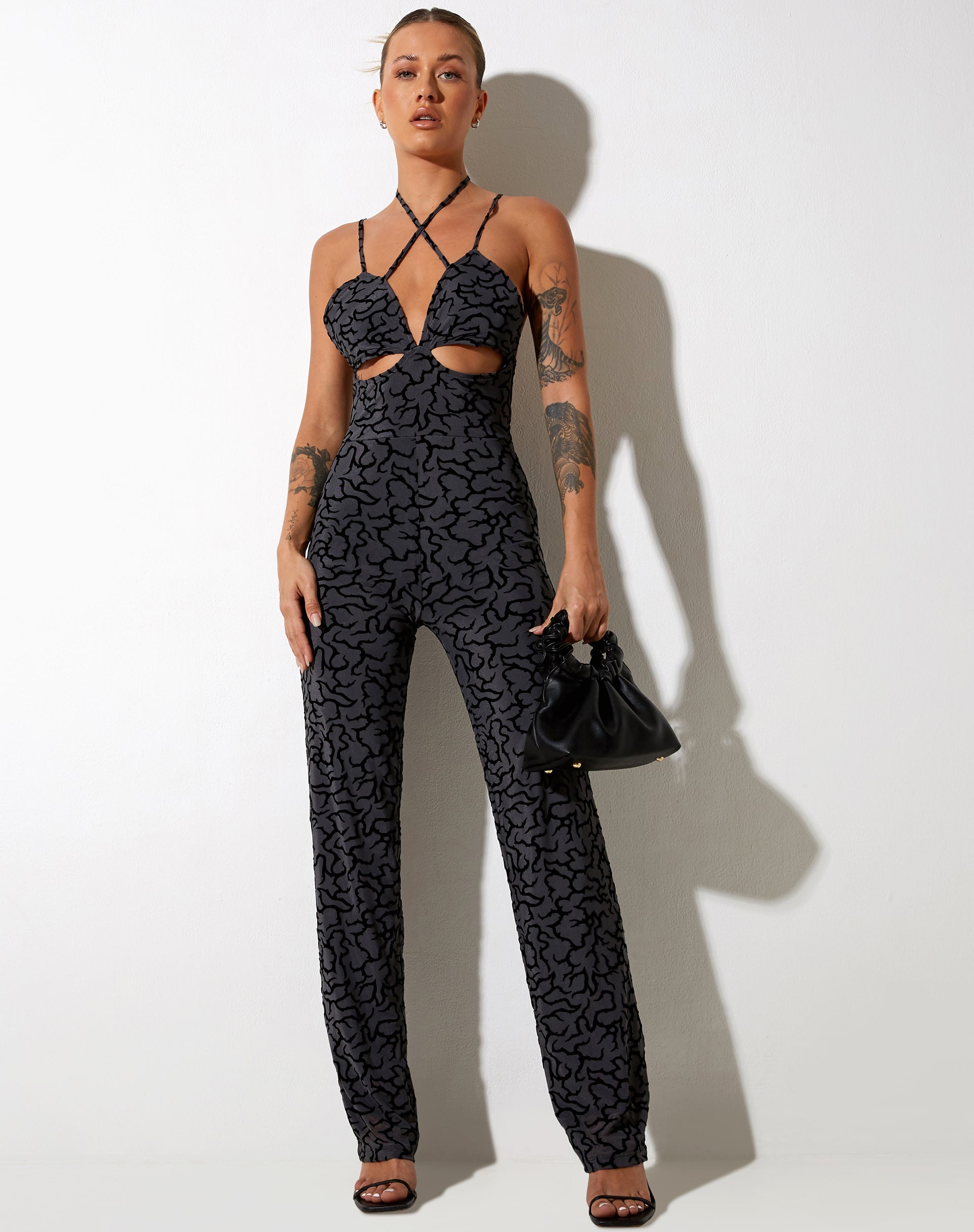 Image de Trubi Jumpsuit in Tribal Flock