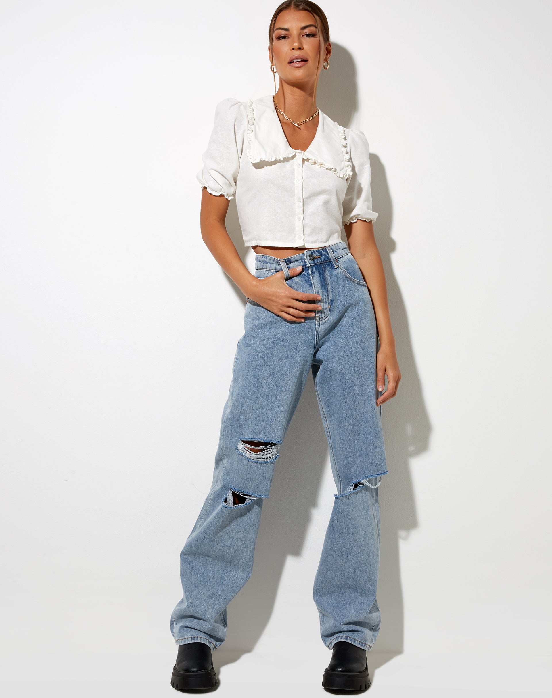 Image de Tucci Top in Ivory