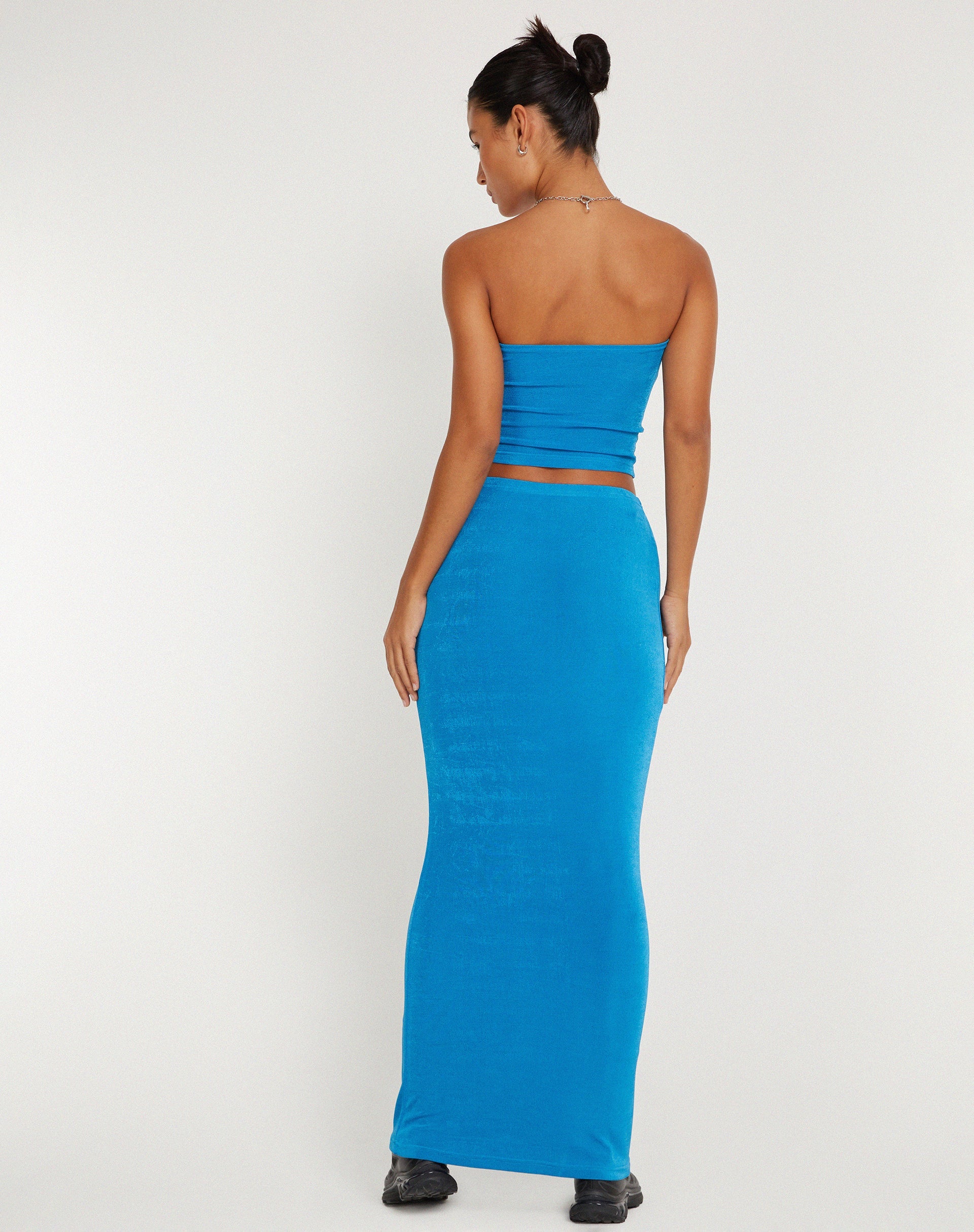 Image de Top bandeau Tiska en bleu électrique