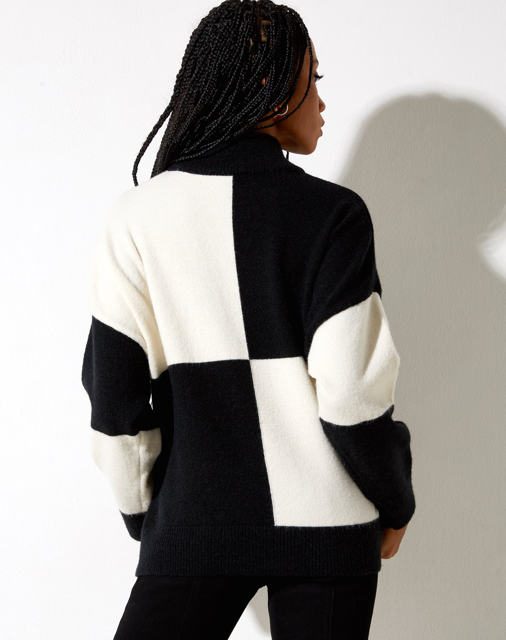 Image de Tusca Sweatshirt en noir et crème
