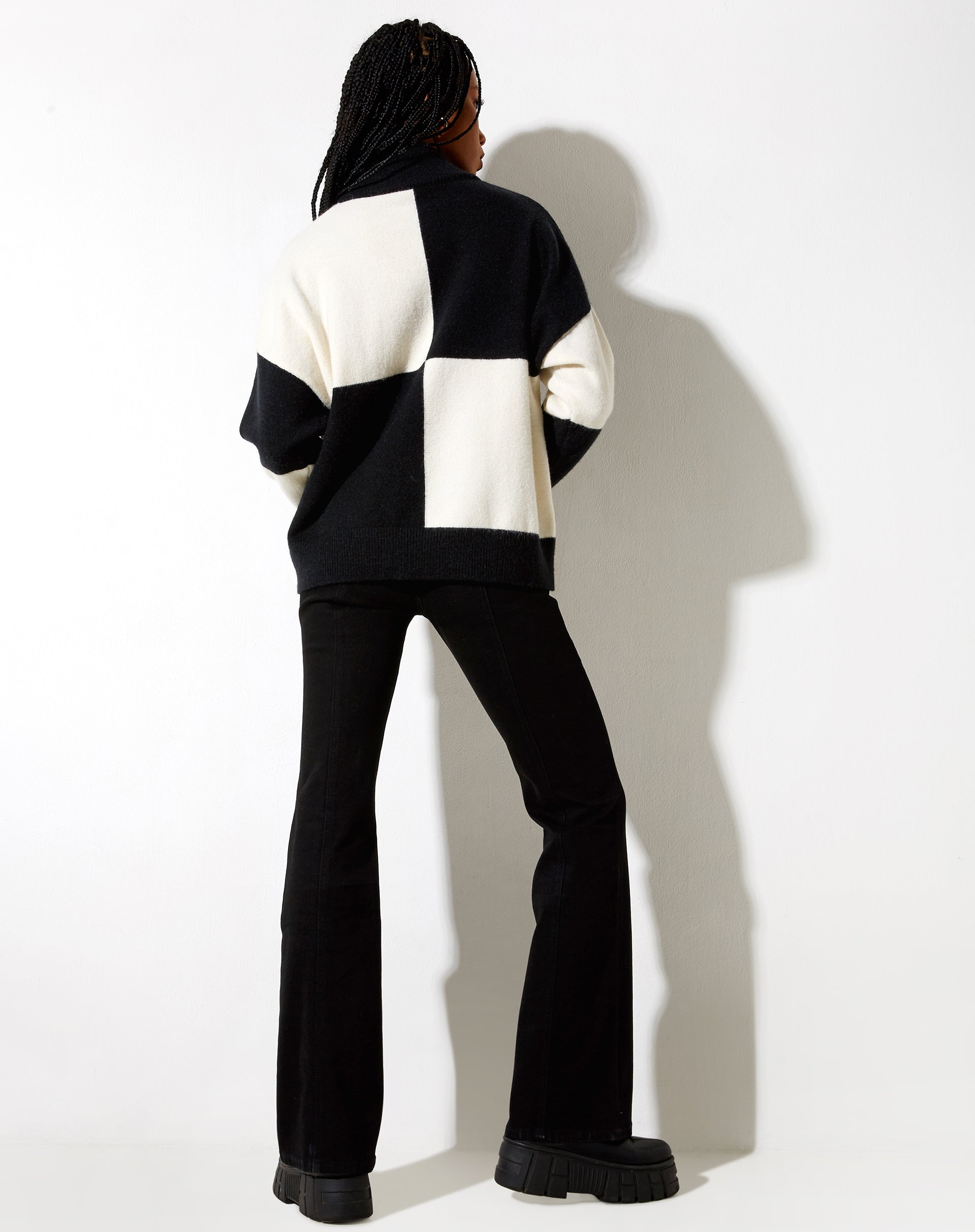 Image de Tusca Sweatshirt en noir et crème