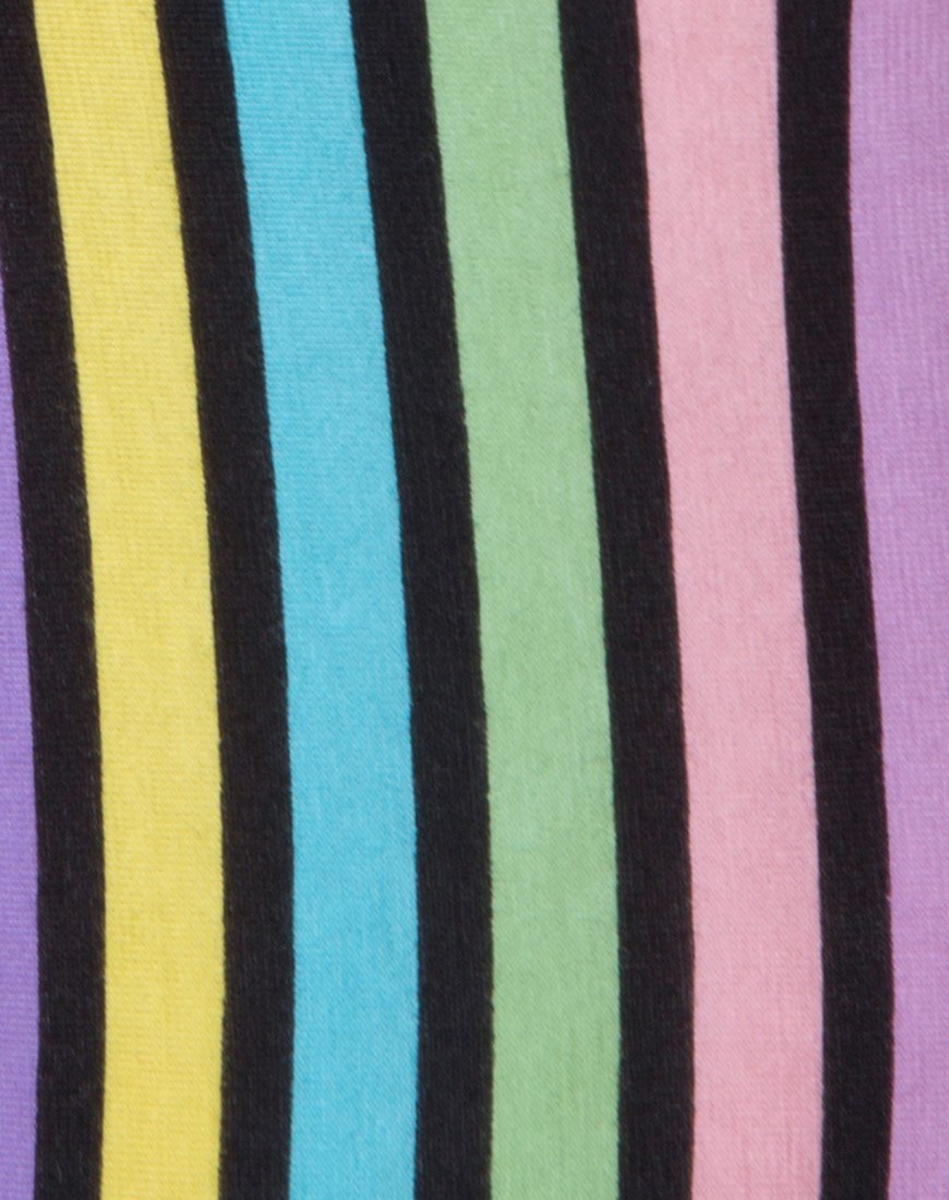 Image of Uniper Bodycon Dress in New Stripe