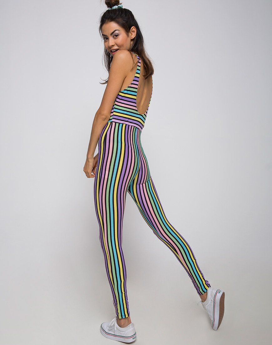 Image de l'Unitard dans New Stripe