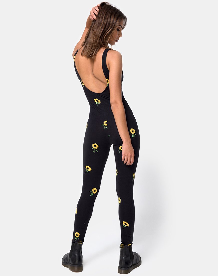 Image de Unitard dans Ditsy Sunflower