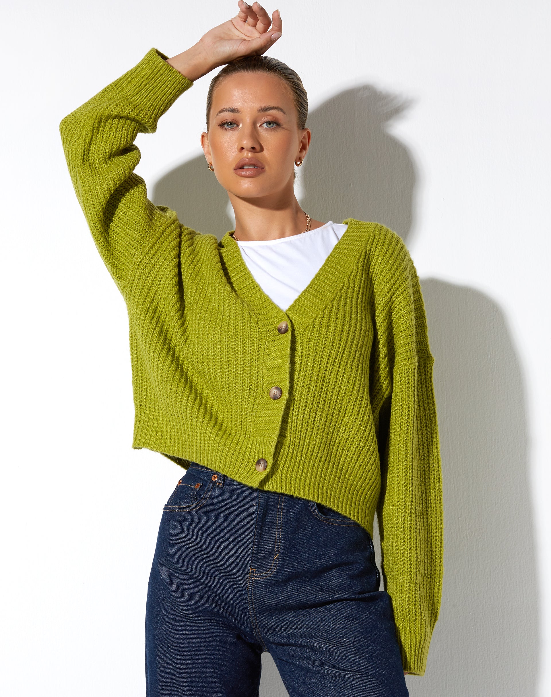 Image de Faya Cardigan en tricot Pomme Sourde