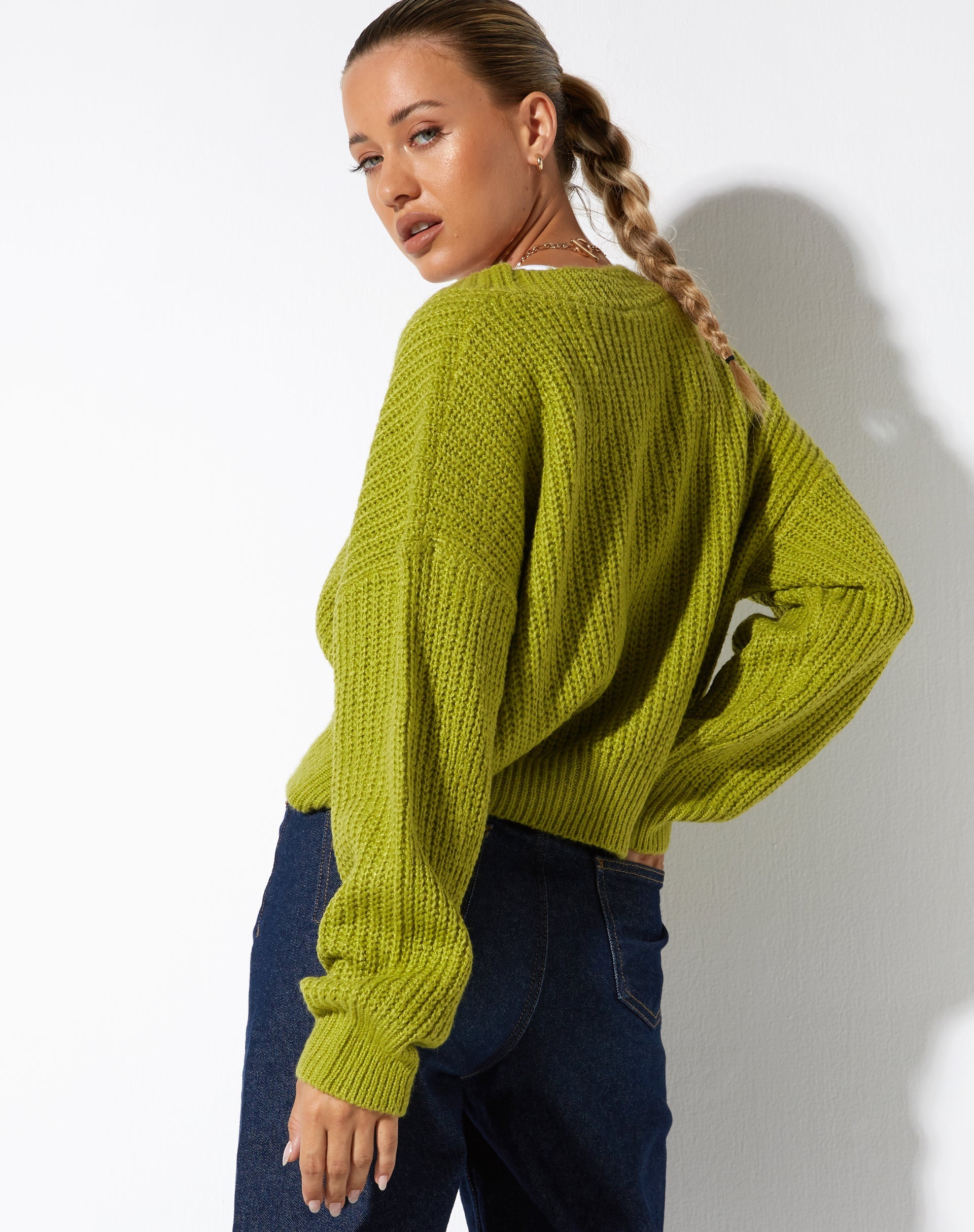 Image de Faya Cardigan en tricot Pomme Sourde