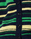 Rayures vert foncé