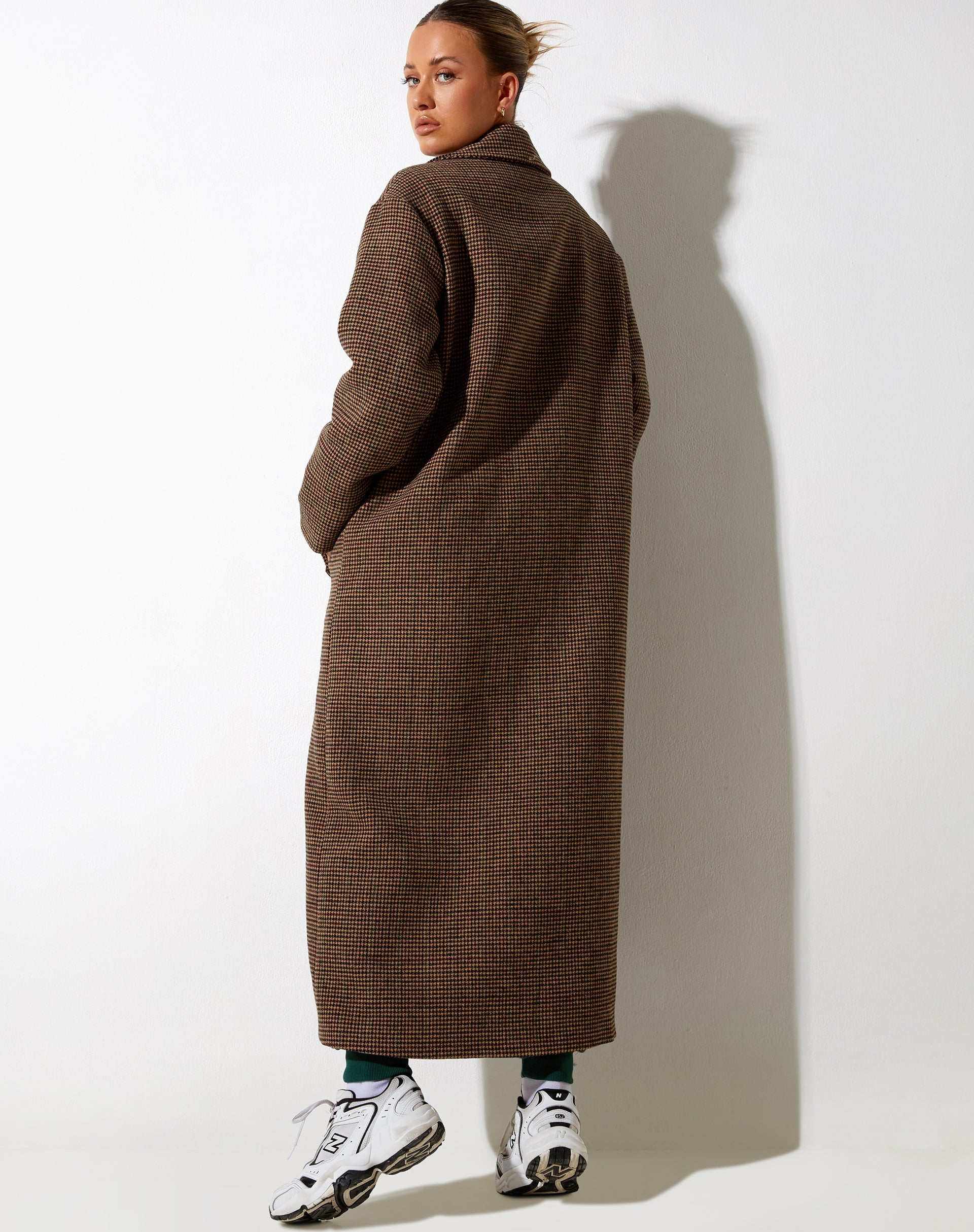 Image de Utamas Coat en brun, noir et vert