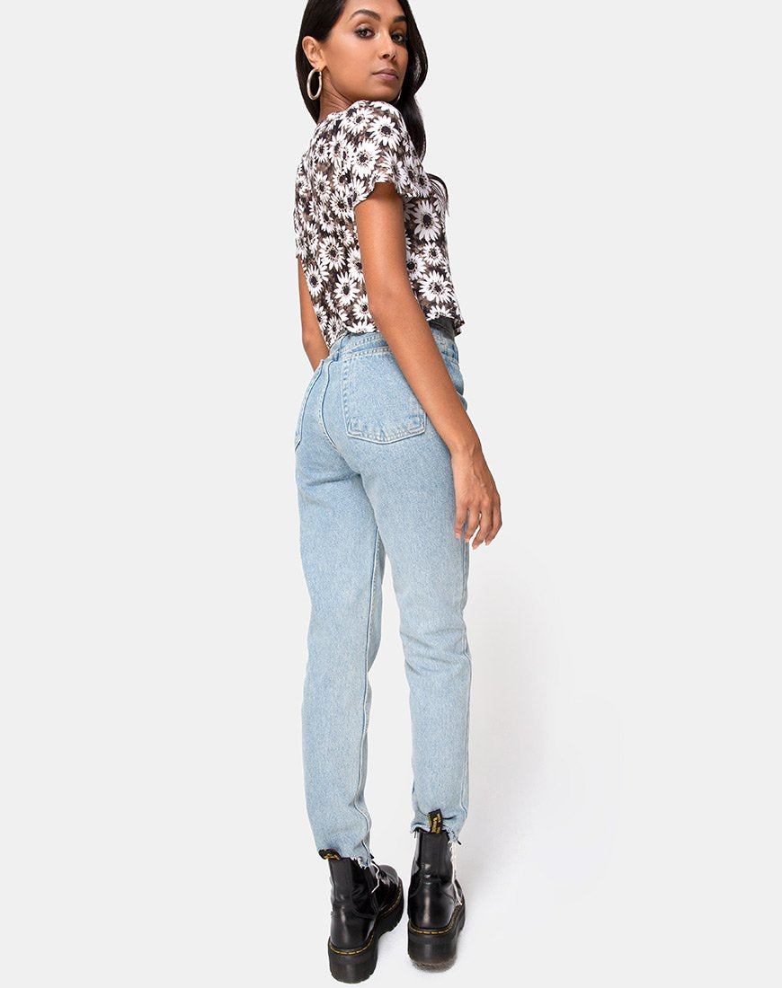 Image of Vaco Blouse in Dyed Daisy