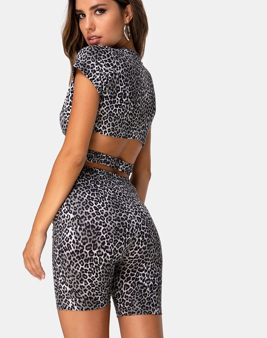 Valiza Cycle Twinset en Rar Leopard Grey