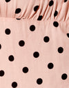 Nouveau Polka Nude Noir