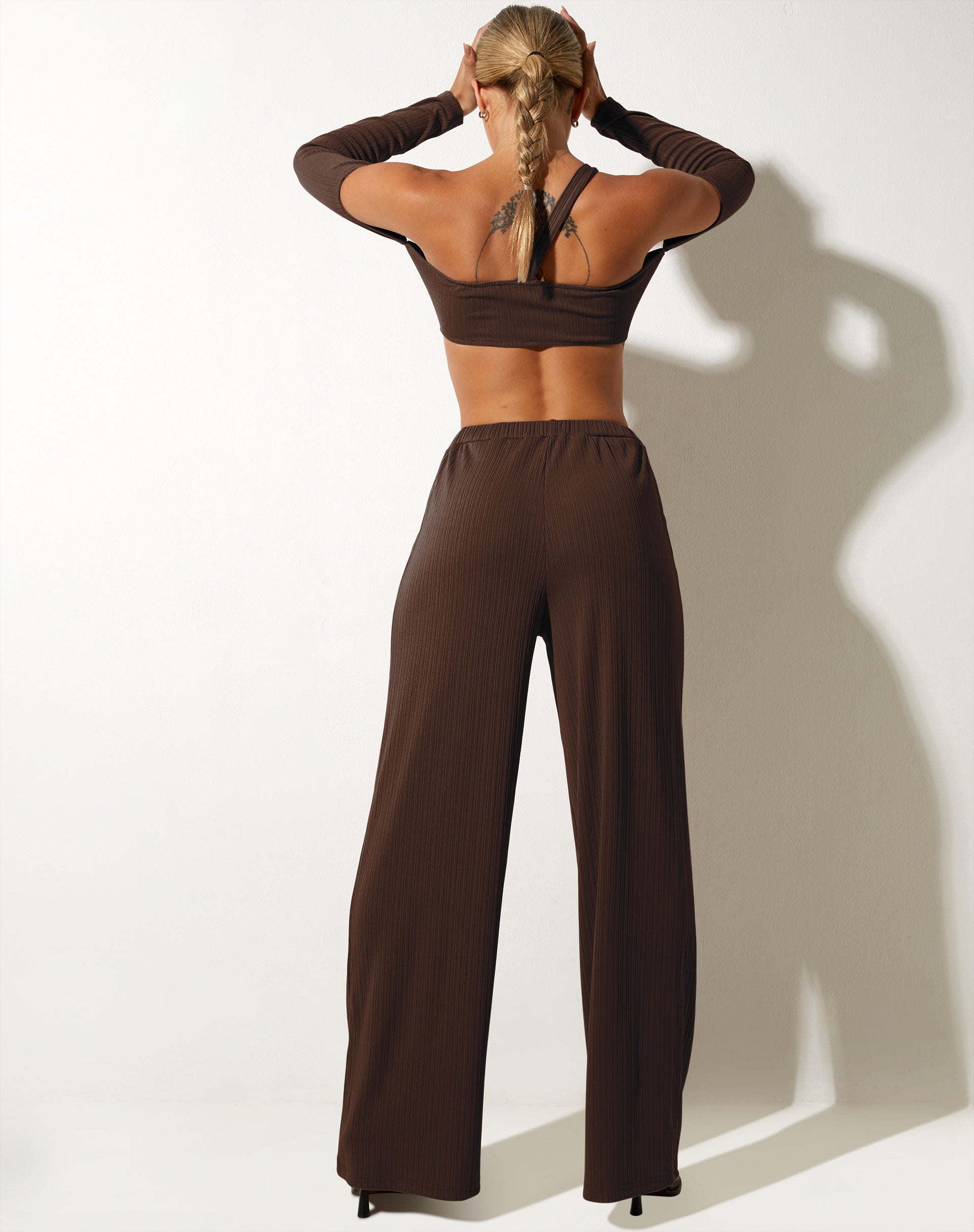 Image de Vijas Bralette Top en chocolat amer