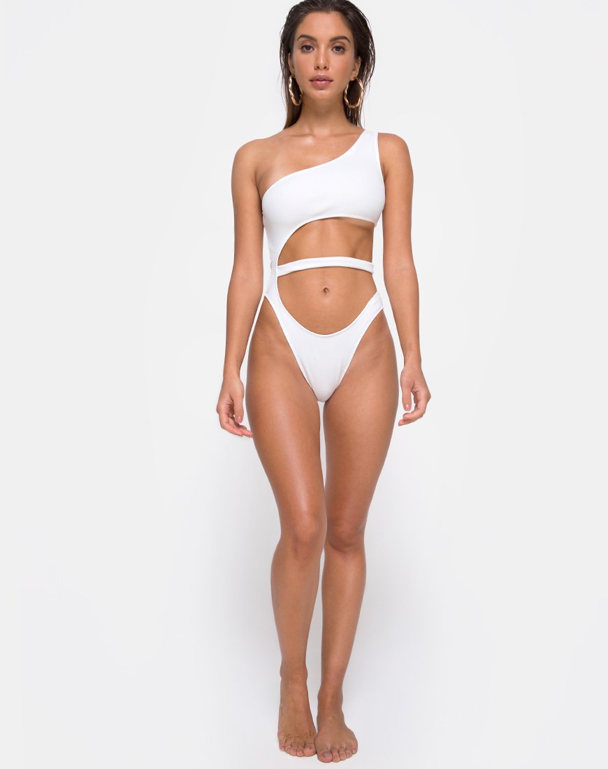 Image de Vixie Swimsuit in White