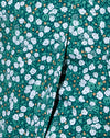 Champ floral vert