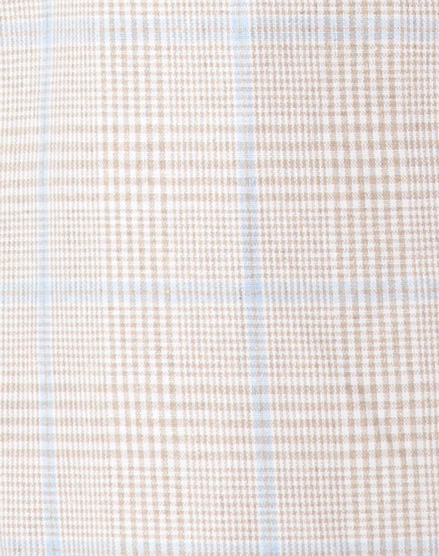 Image of Vore Dress in Tonal Cotton Plaid