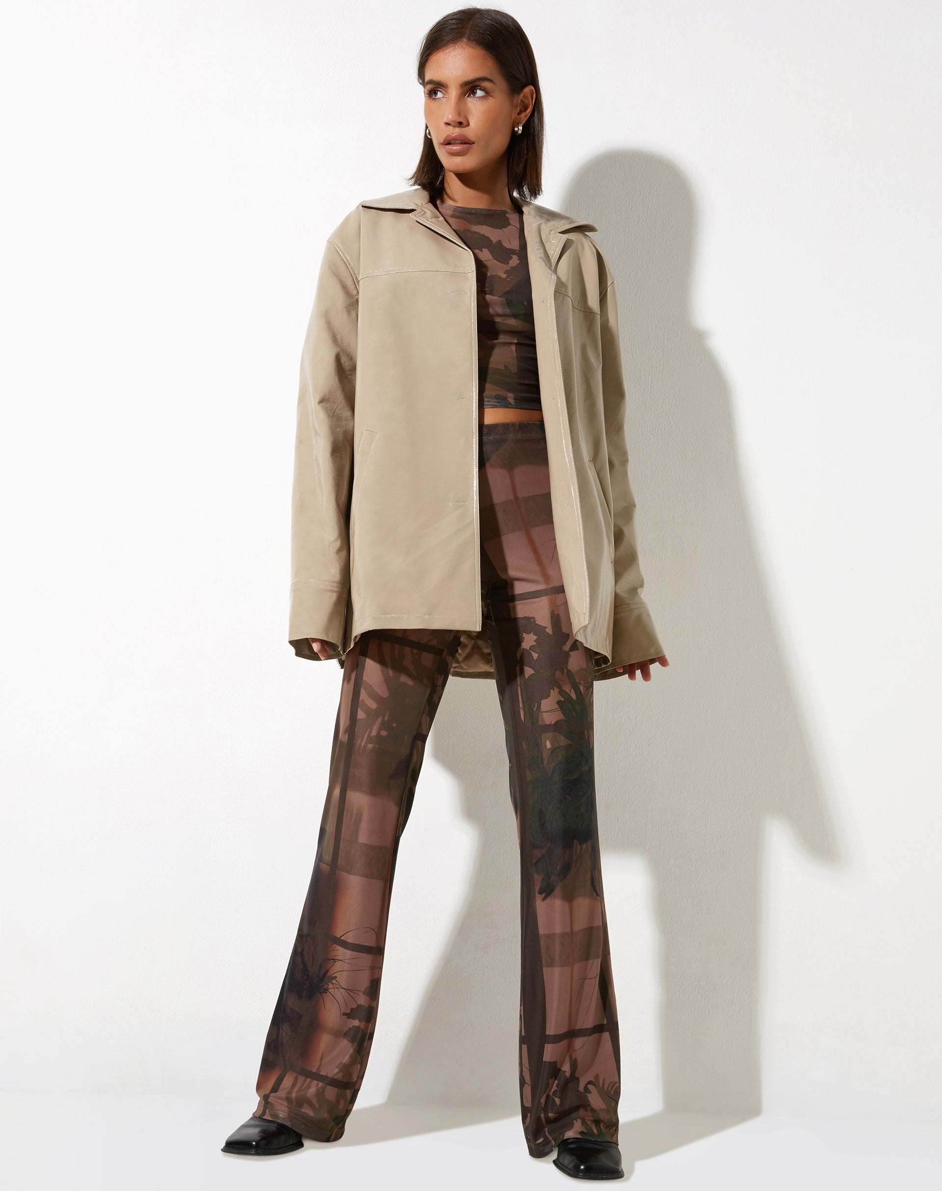 Image de la veste Walta en PU Putty
