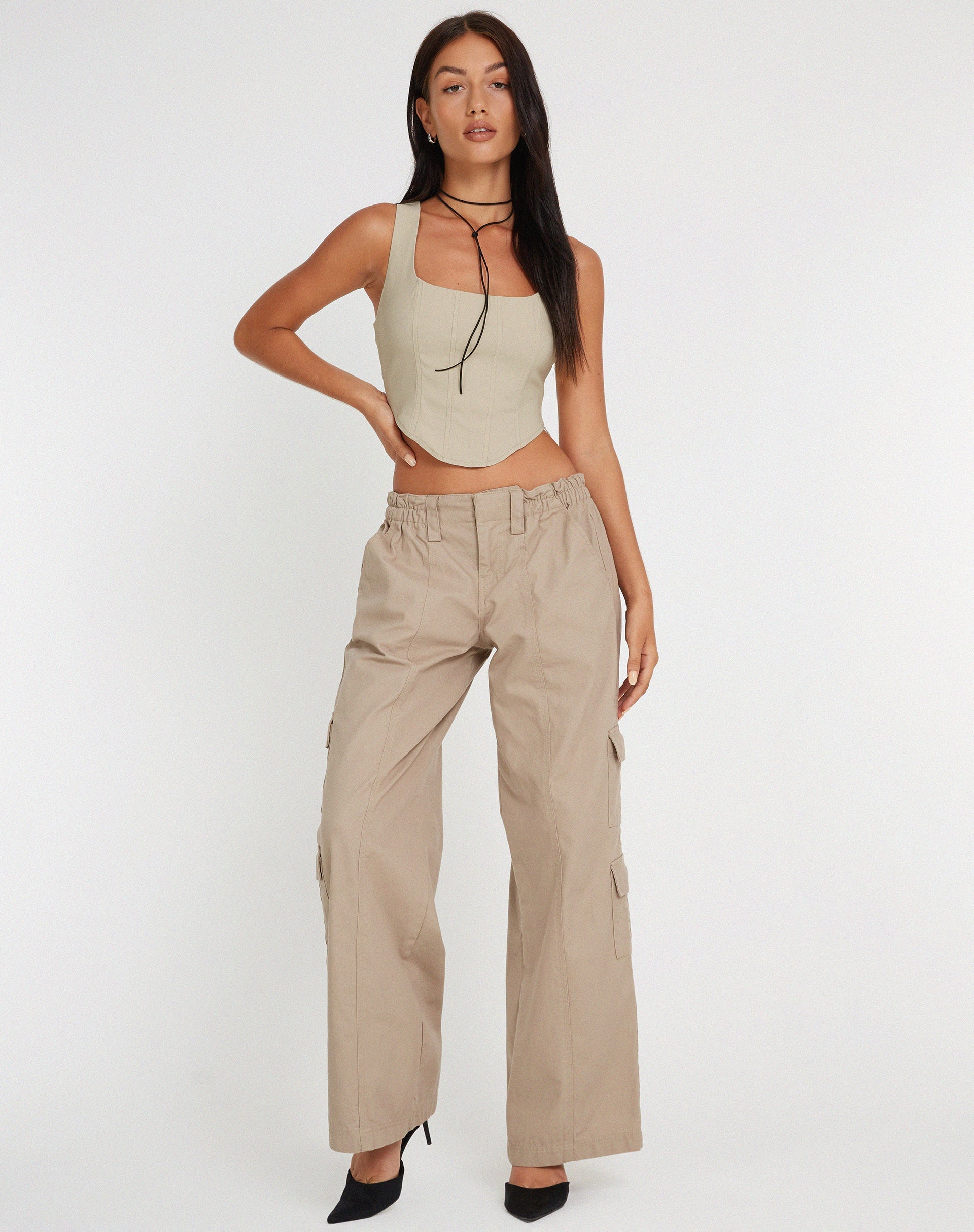 Image de Wima Corset Top in Beige
