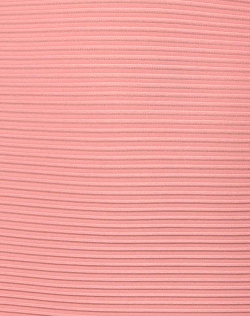 Image of Winston Bandage Dress in Rib Shell