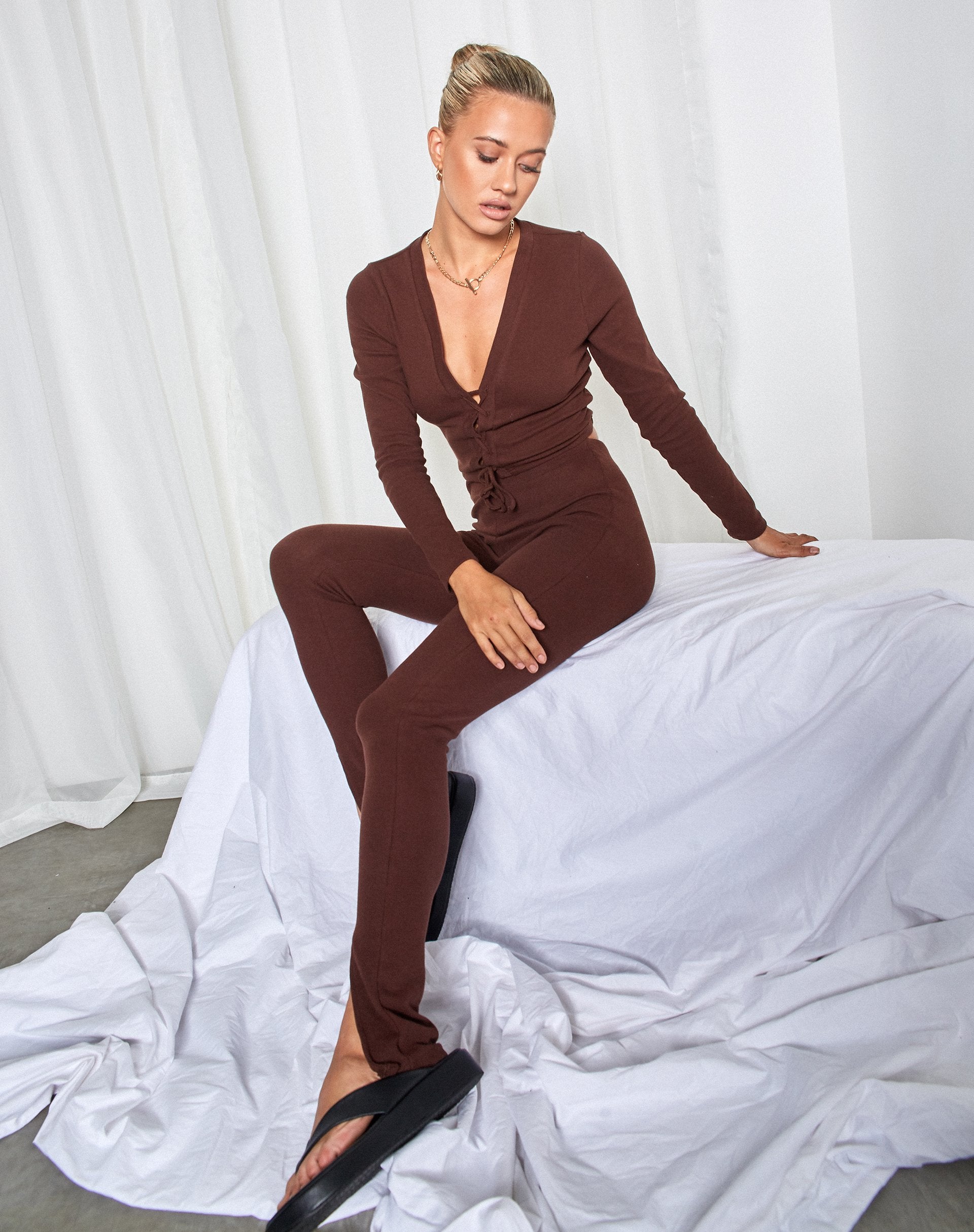 Image de Xaya Trouser in Brown
