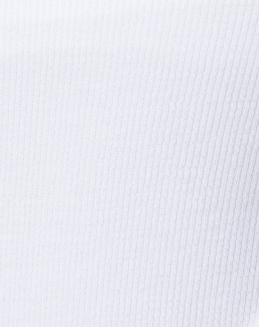 Image de Xhesi Bodice Mini Rib White