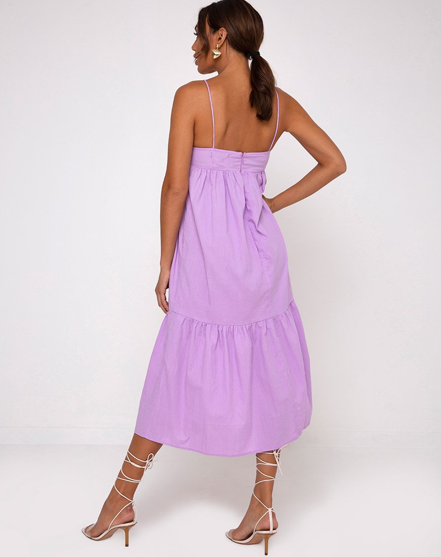 Image de Xier Midi Dress in Lilac