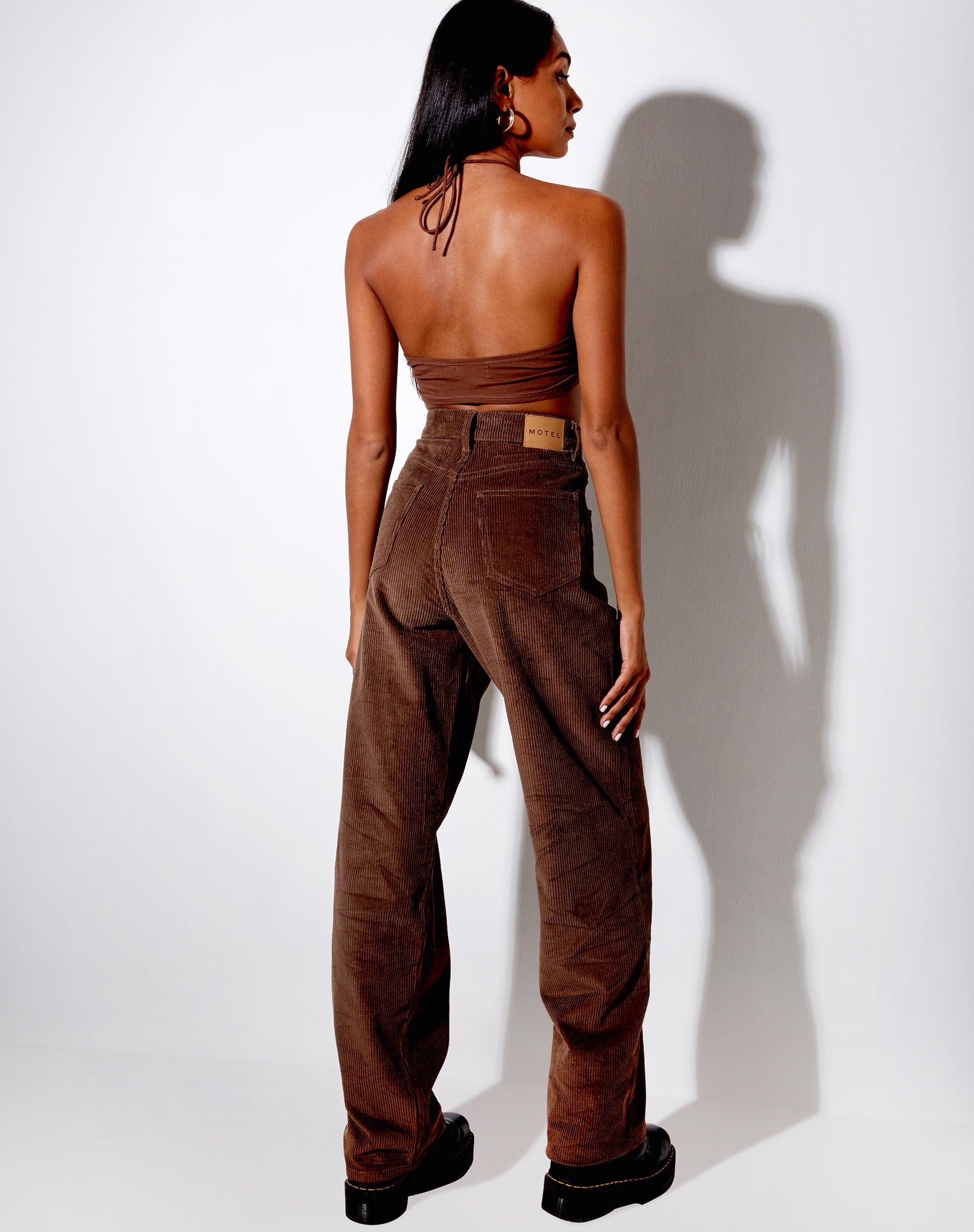 Image de Yessa Crop Top in Cocoa