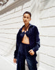 image de Dael Oversized Shirt in Velvet Navy