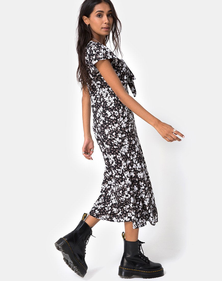 Image de Youki Midi Dress in Dark Wild Flower