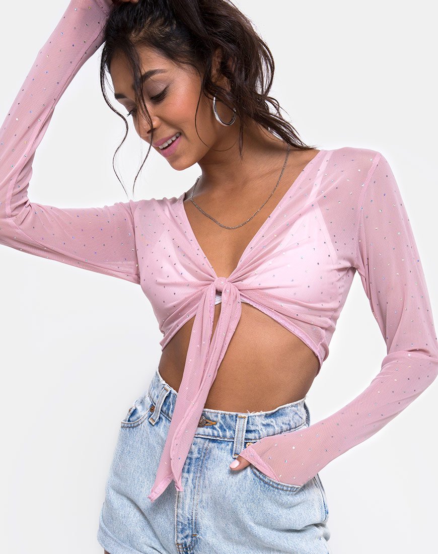 Top Yun en Crystal Net Rose