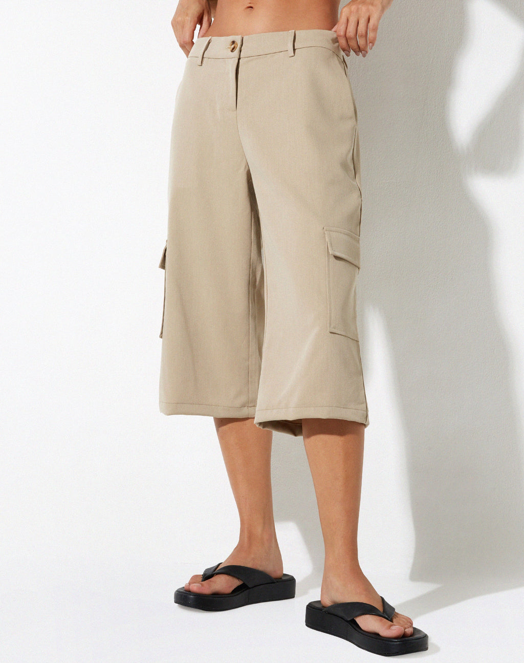 Short Yungmi en Soft Tailoring Tan